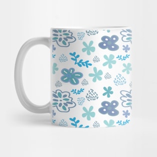 Simple Abstract floral pattern Mug